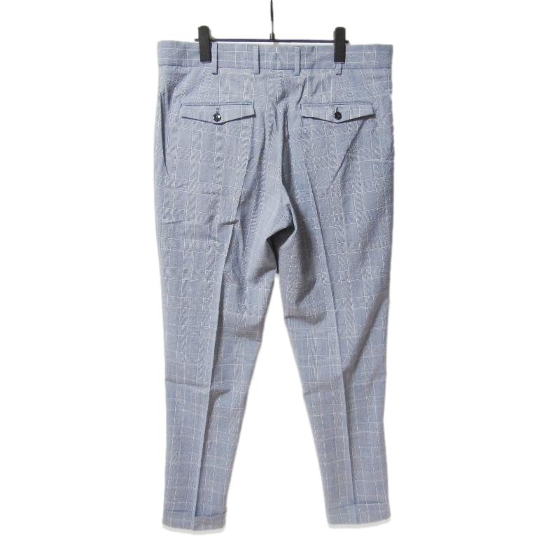 TAGLIATORE P-BRENT ヘリンボーン ウール スラックス/48 Wide straight