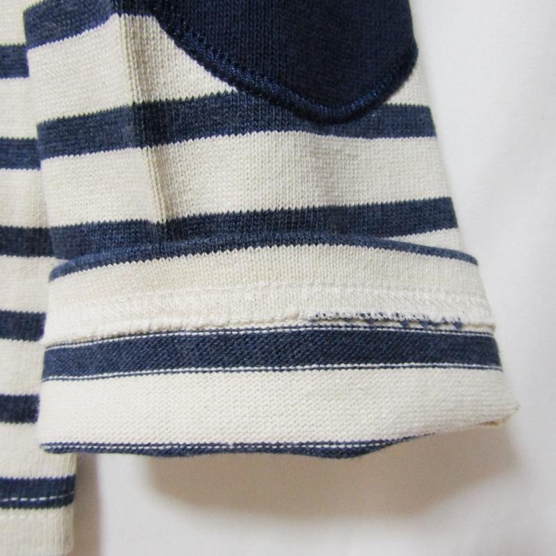 美品 フランス製 古着 セントジェームス バスクシャツ 白 黒 サイズ6