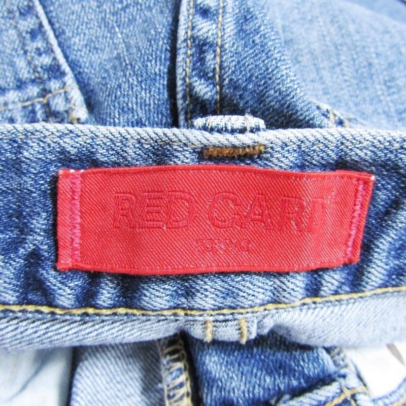美品 RED CARD レッドカード デニムパンツ 123331 Kaia Straight