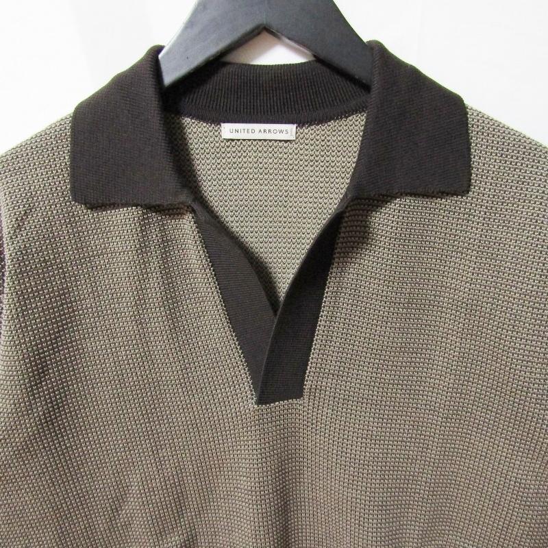 UNITED ARROWS（ユナイテッドアローズ） 美品 半袖ニット ポロ 1118