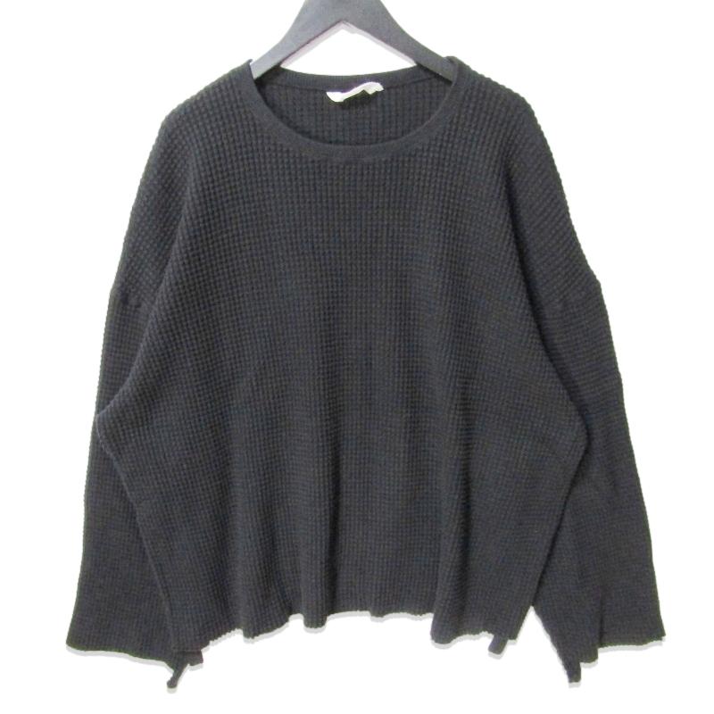 Name. ネーム ワッフル 長袖Tシャツ NMCU-007 WAFFLE TAPED LOOSE