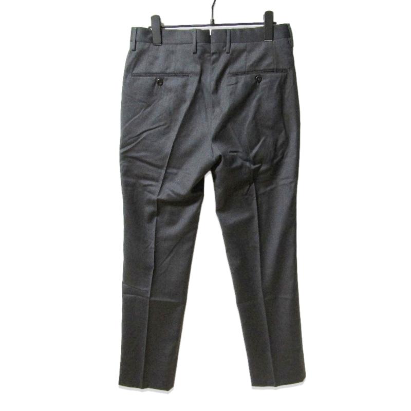 タグ付き　インコテックス スラックス 44 グレー SUPER100’s 美品 INCOTEX インコテックス スラックスパンツ SLIM FIT SUPER100's