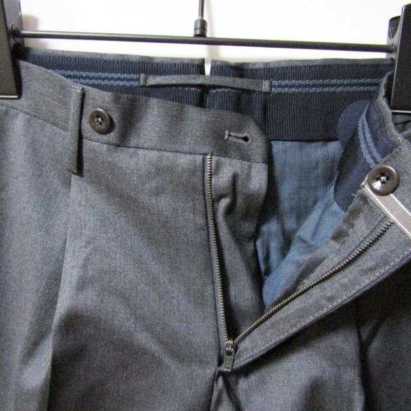 美品 INCOTEX インコテックス スラックスパンツ SLIM FIT SUPER100's