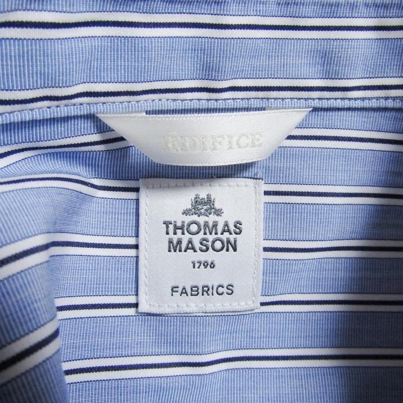 THOMAS MASON × EDIFICE トーマスメイソン 長袖シャツ 23-050-300-8000