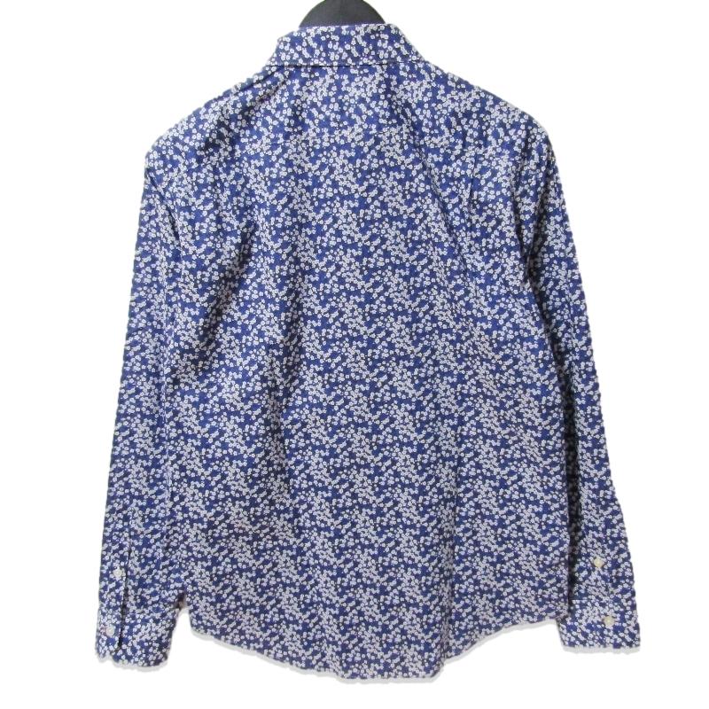 Paul Smith フラワープリント 長袖シャツ46サイズ Paul Smith フラワープリント 長袖シャツ46サイズ