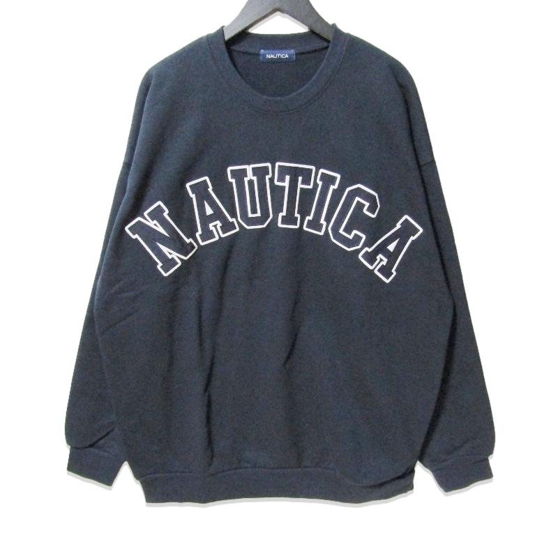 未使用 NAUTICA ノーティカ クルーネックスウェット 243-1252 裏毛
