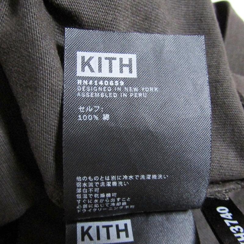 KITH キス 長袖Tシャツ Flame Box Logo L/S Tee KH3740 フレイム