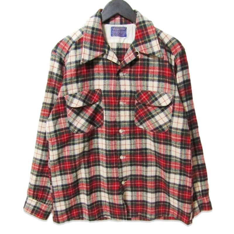 PENDLETON（ペンドルトン） 長袖チェックシャツ USA製 ウール