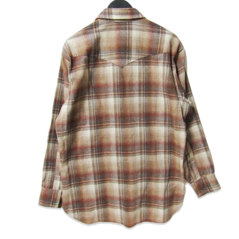 PENDLETON（ペンドルトン） 長袖チェックシャツ USA製 ウール
