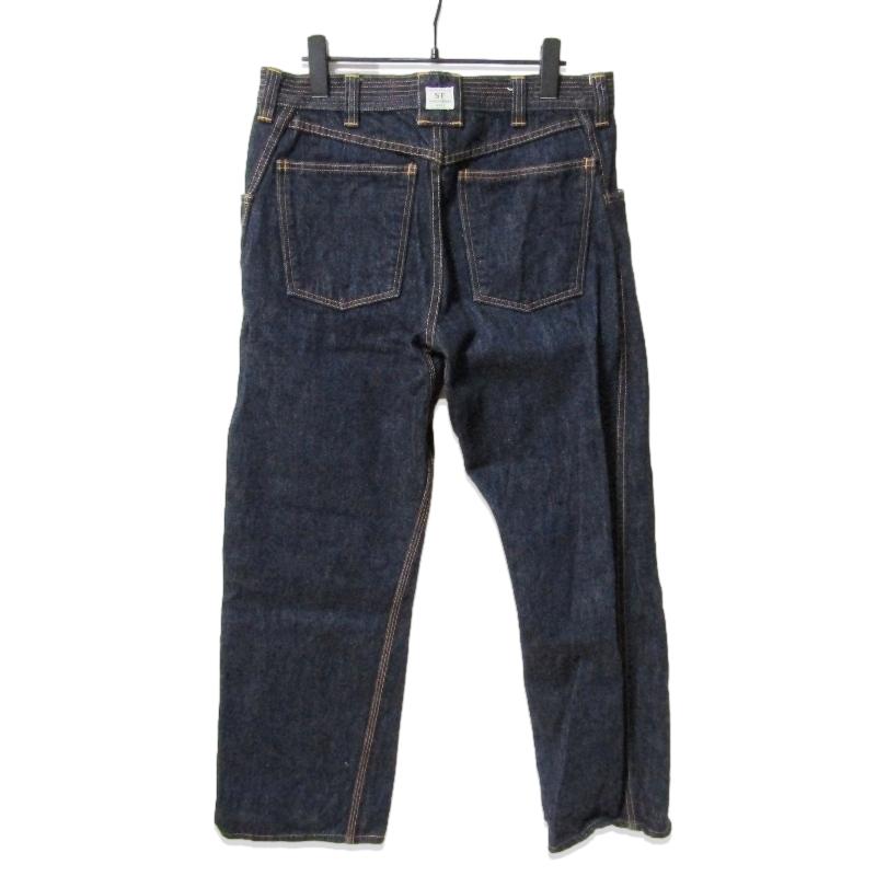 SASSAFRAS（ササフラス） デニムパンツ ボタンフライ コットン 日本製