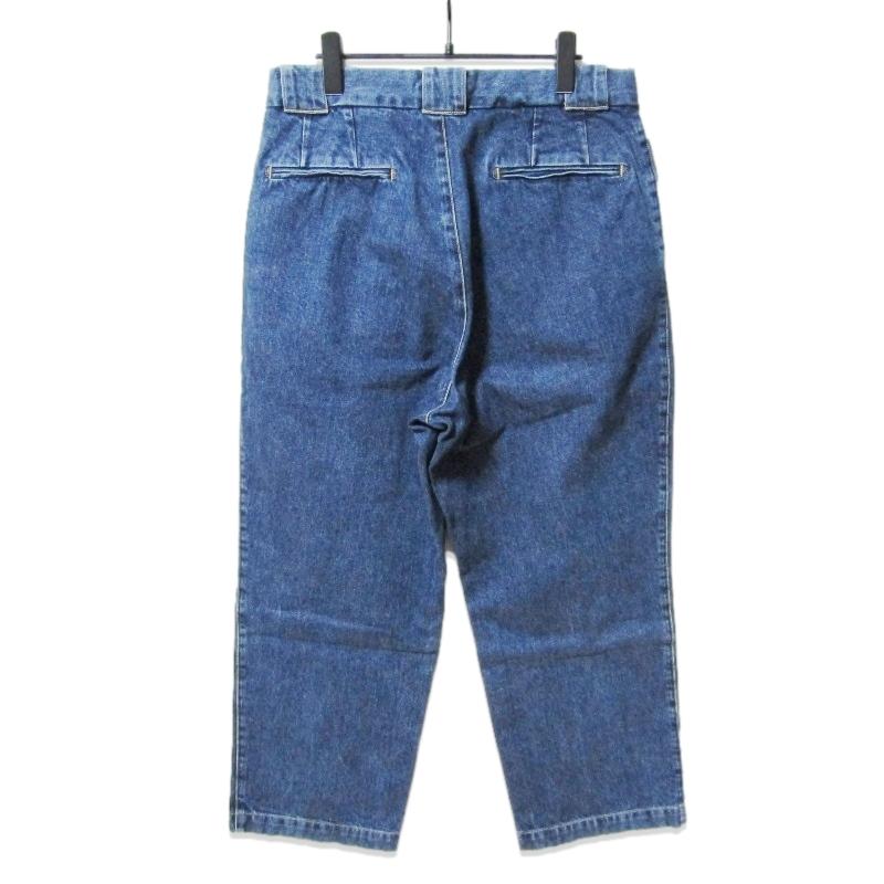 美品 Steven Alan スティーブンアラン ワイドデニムパンツ 8114-173