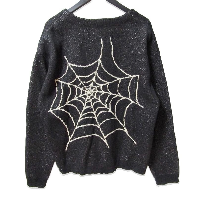 A PUZZLING HOME アパズリングホーム 和紙カーディガン スパイダー