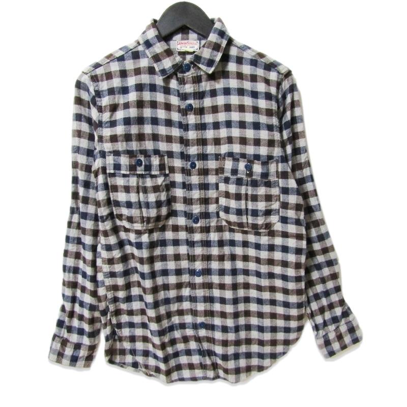 フリーホイーラーズ チェックネルシャツ フリーホイーラーズ（FREEWHEELERS） 長袖シャツ チェック UNION