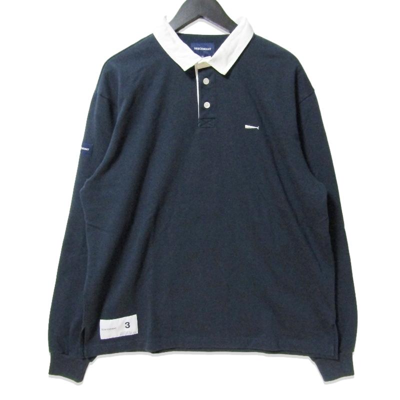 DESCENDANT ディセンダント ラガーシャツ 211ATDS-CSM25 PUBA POLO LS