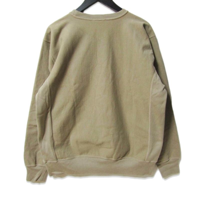 【mescaline】AURALEE スウェット LIGHT KHAKI AURALEE オーラリー スウェットトレーナー A20AP02SM SUPER MILLED