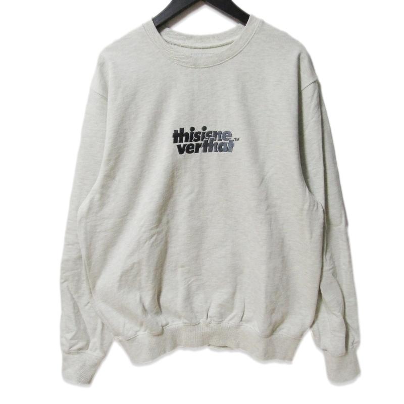 thisisneverthat ディスイズネバーザット スウェット TN251TSWCW01 OL