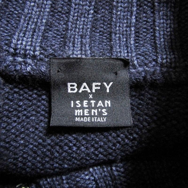 美品 BAFY × ISETAN men's バフィー ドライバーズニット イタリア製