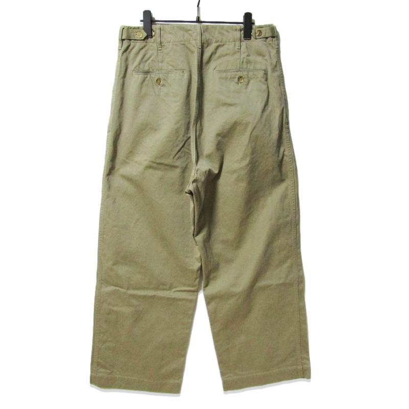 (美品）AURALEE/オーラリー　CHINO WIDE PANTS チノパンツ AURALEE オーラリー ワイドパンツ A7AP01CN WASHED FINX CHINO WIDE