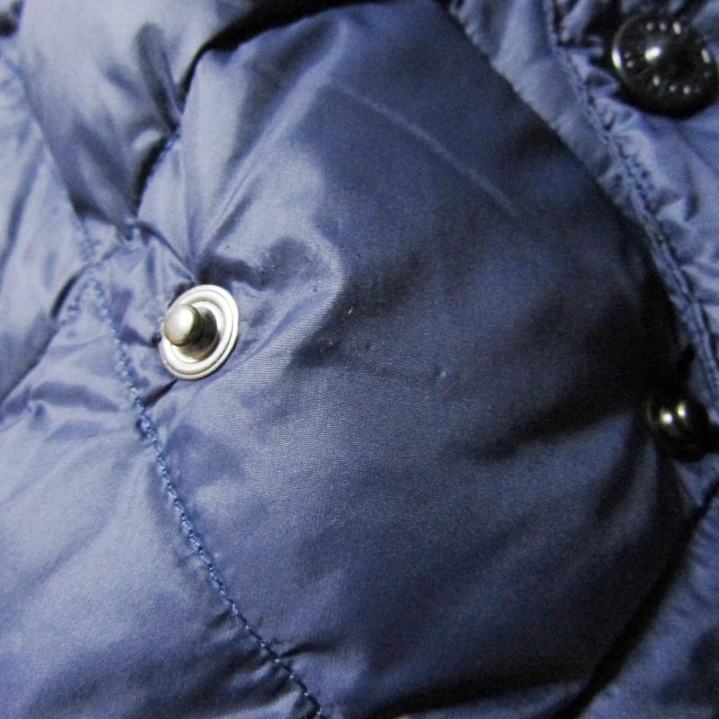 TAION ダウンベスト ネイビー キルティング TAION タイオン ダウンベスト キルティング ジレ シティ ダブル