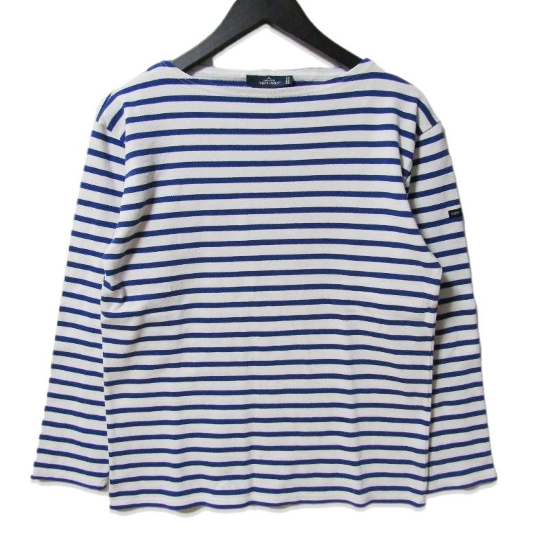 SAINT JAMES（セントジェームス） 美品 バスクシャツ 長袖Tシャツ US36