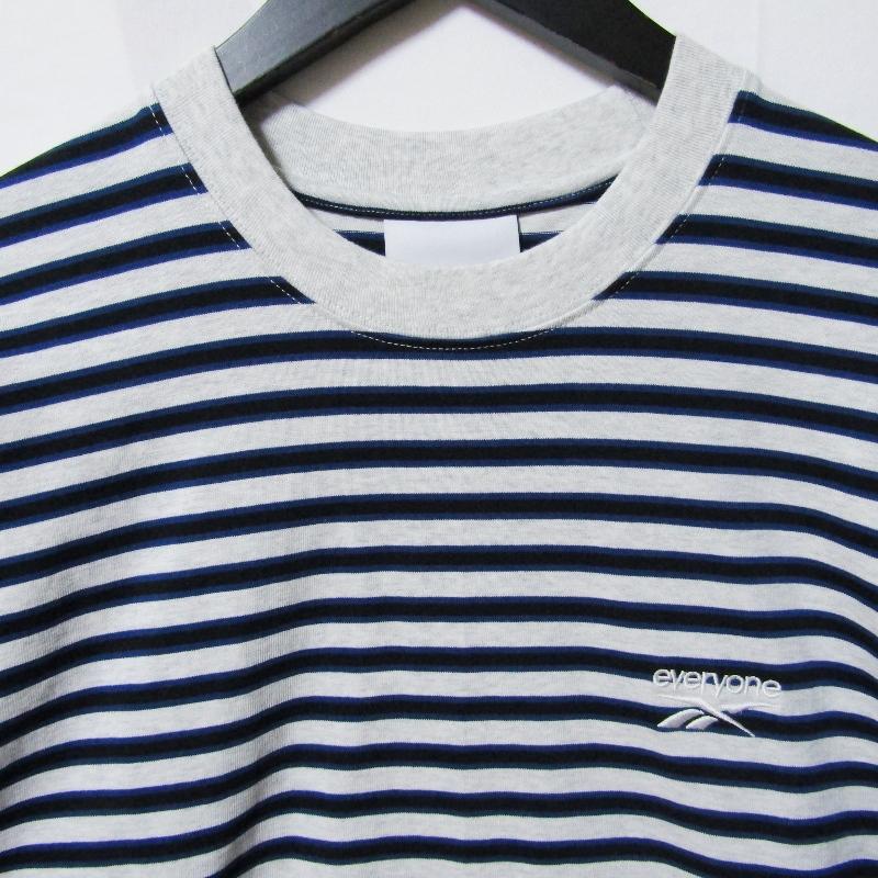 未使用 REEBOK × everyone リーボック CLASSIC BORDER LONG SLEEVE TEE