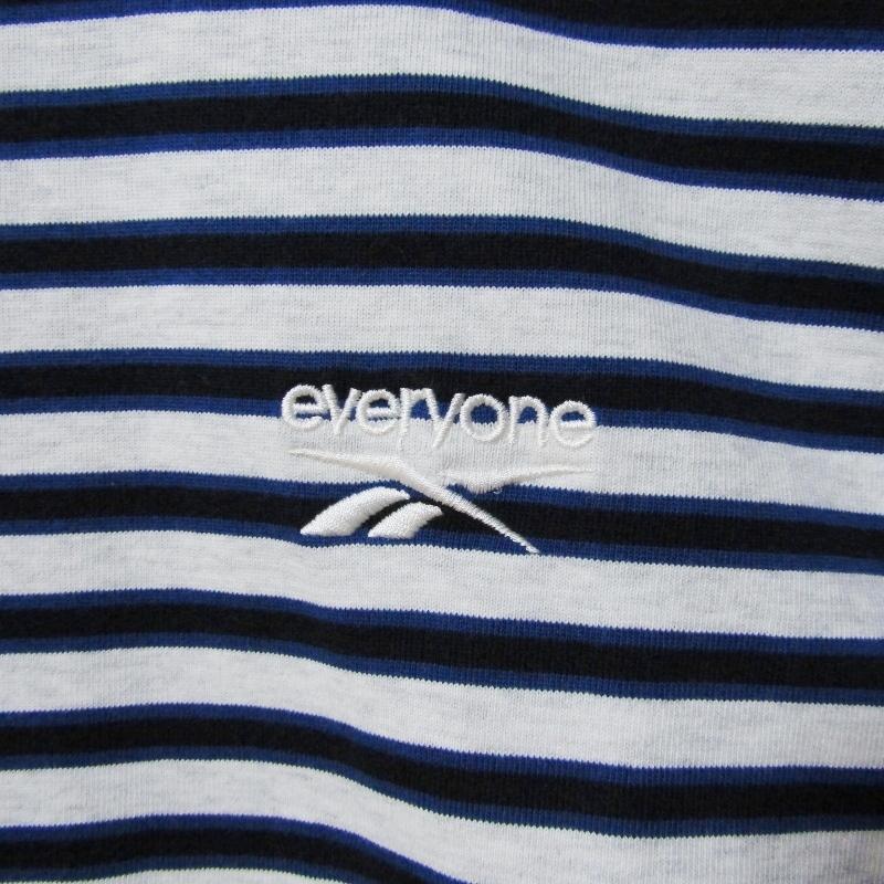 未使用 REEBOK × everyone リーボック CLASSIC BORDER LONG SLEEVE TEE
