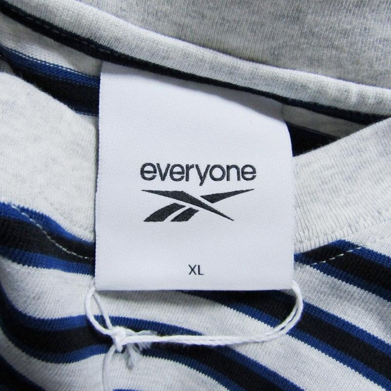 未使用 REEBOK × everyone リーボック CLASSIC BORDER LONG SLEEVE TEE