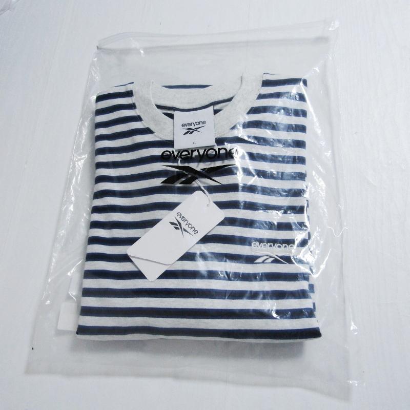 未使用 REEBOK × everyone リーボック CLASSIC BORDER LONG SLEEVE TEE