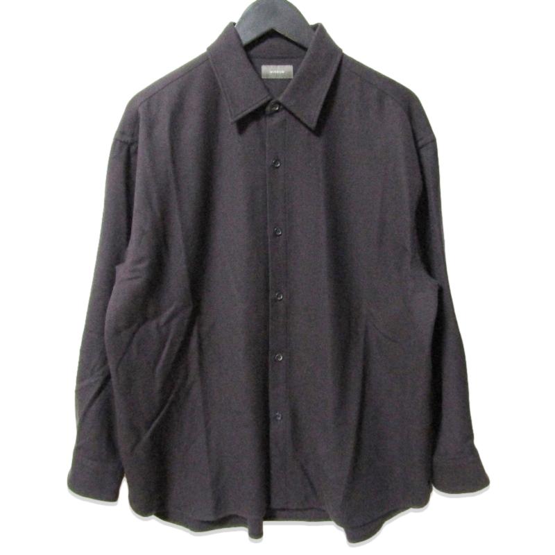 WIRROW ウィロウ ウール 長袖シャツ 531320-224 Botany Wool Regular