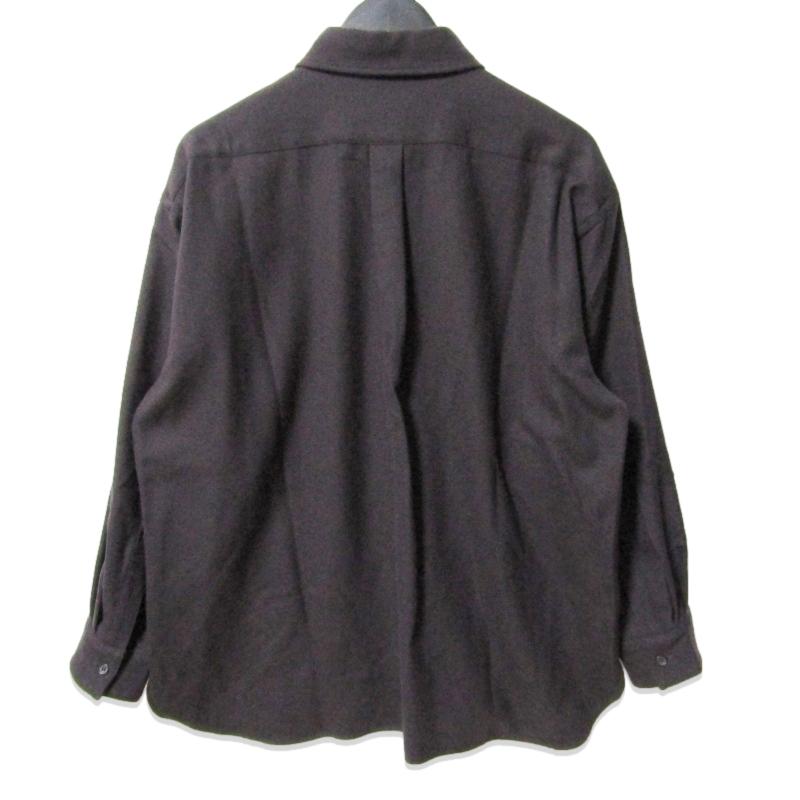 WIRROW ウィロウ ウール 長袖シャツ 531320-224 Botany Wool Regular