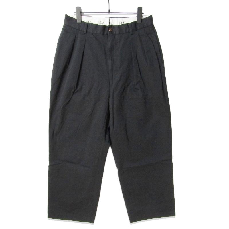 NEAT ニート チノパン CHINO コットン 日本製 ブラック 黒 46 27112311