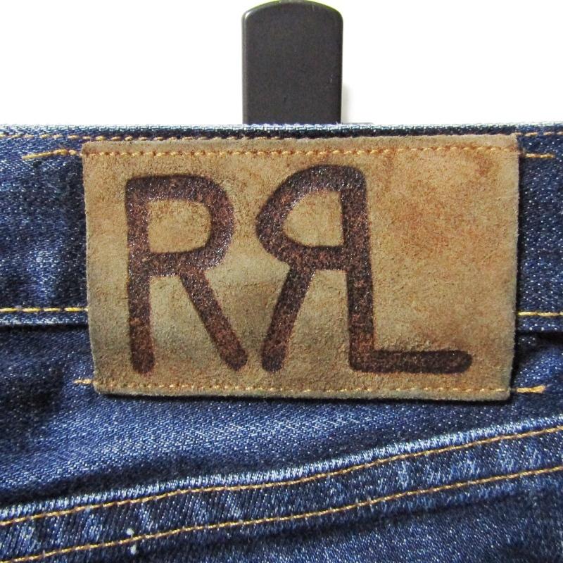 RRL◇ストレートパンツ/28/コットン/IDG/SLIMFIT/ダブルアールエル