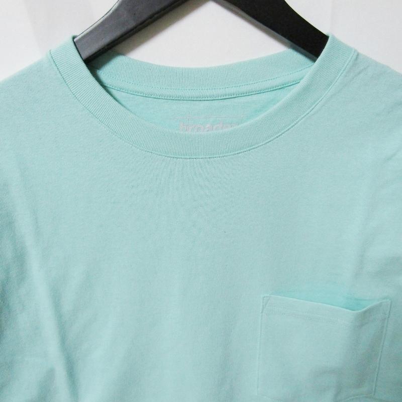 美品 Broader ブローダー BRD BASIC WIDE POCKET TEE BRD005 半袖T 