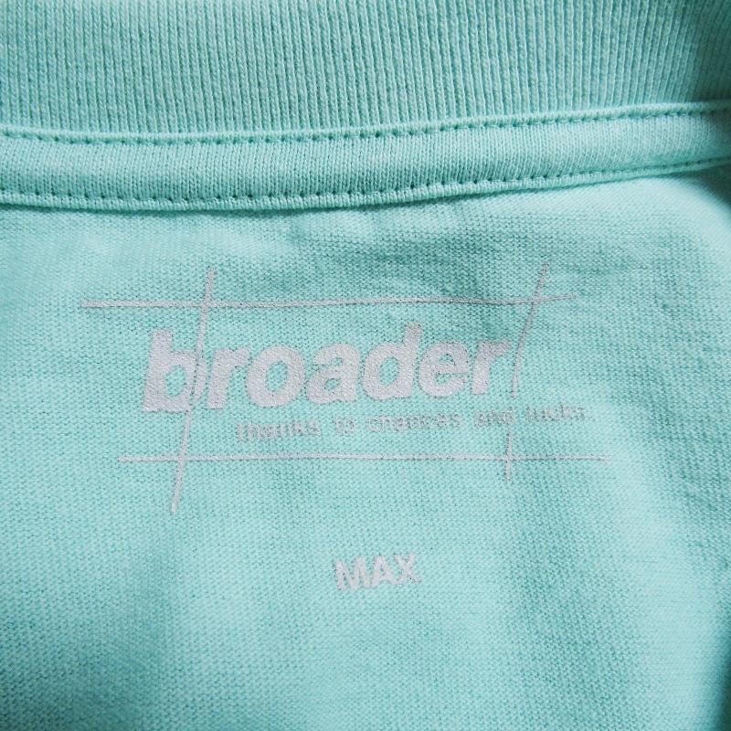 美品 Broader ブローダー BRD BASIC WIDE POCKET TEE BRD005 半袖T 