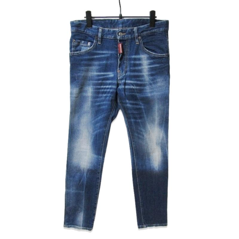 DSQUARED2（ディースクエアード） デニムパンツ S71LB0946 SKATER JEAN