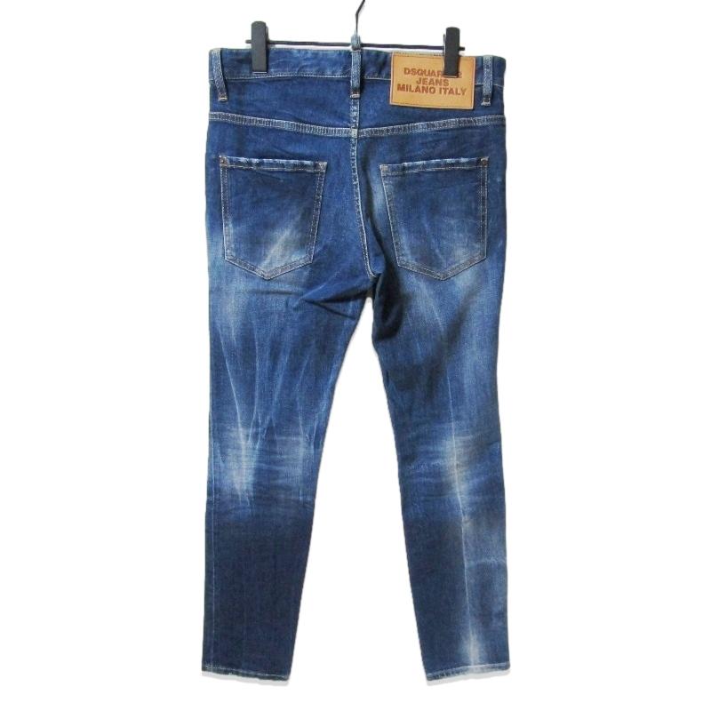 DSQUARED2（ディースクエアード） デニムパンツ S71LB0946 SKATER JEAN