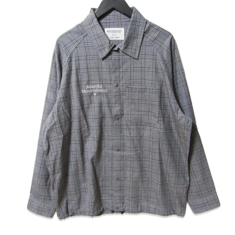 美品 MOUNTAIN RESEARCH マウンテンリサーチ 長袖シャツ Merino Coach