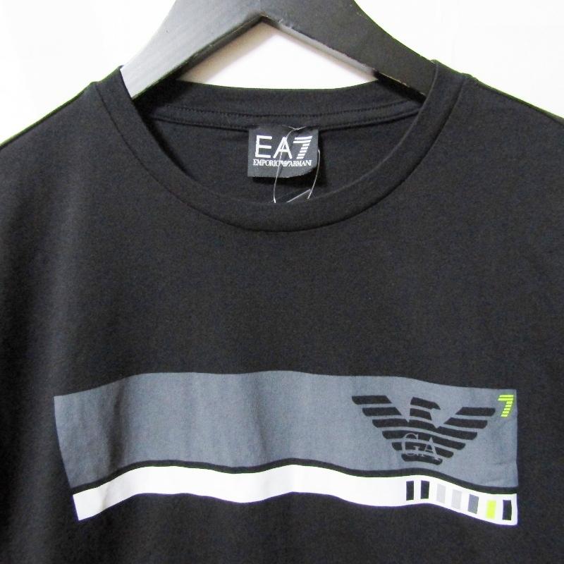 美品 EMPORIO ARMANI エンポリオアルマーニ 長袖Tシャツ イーグルロゴ