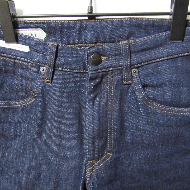 美品 YCHAI イカイ デニムパンツ TORPEDO YPU005 トルペード ジップ 