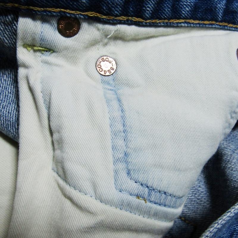 FOB FACTORY エフオービーファクトリー デニムパンツ ペイント加工 