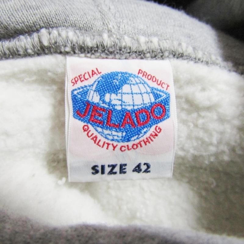 JELADO ジェラード ジップパーカー スウェット U.S. NAVY OHIO グレー