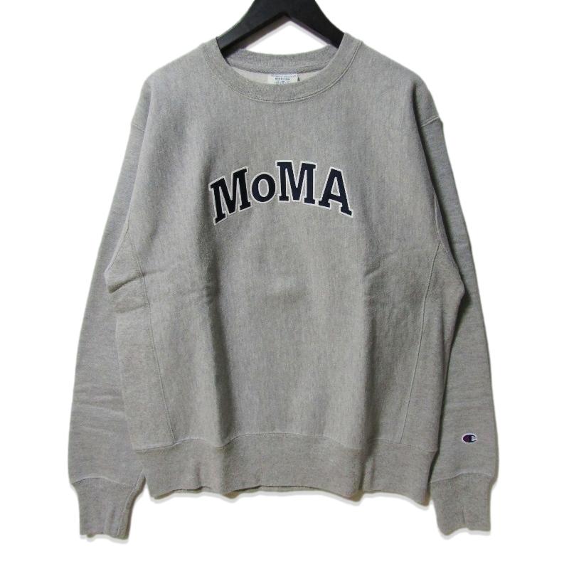 MoMA × Champion モーマ スウェットシャツ Reverse Weave チャンピオン
