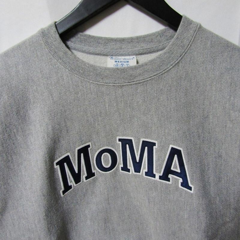 MoMA × Champion モーマ スウェットシャツ Reverse Weave チャンピオン