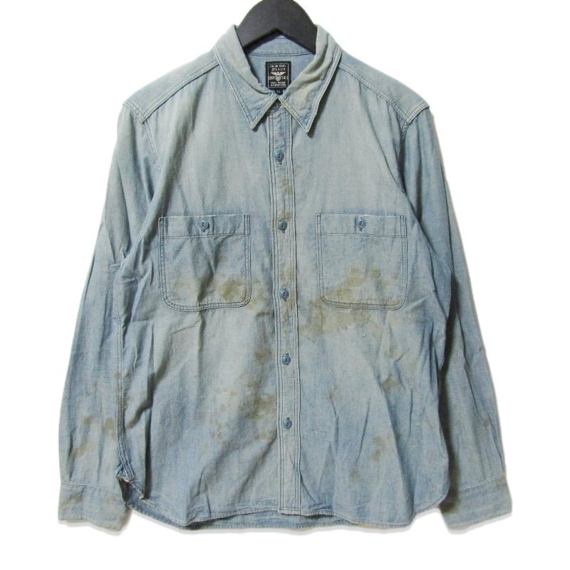 JELADO ジェラード 長袖シャンブレーシャツ Grow Seed別注 CT11109