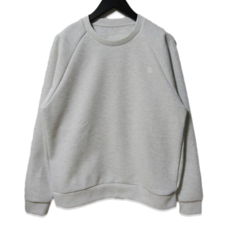 美品 THE NORTH FACE ノースフェイス テックエアースウェットクルー NT62584 Tech Air Sweat Crew ホワイトミックスグレー L 27112977 THE NORTH FACE（ザ ノースフェイス） 美品 ノースフェイス テック