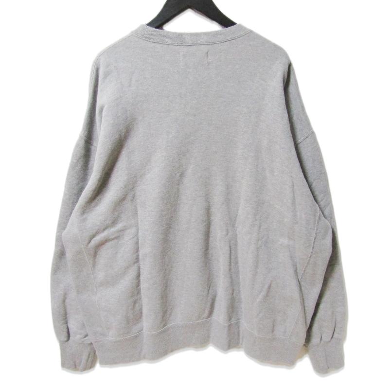 LOOPWHEELER for Graphpaper グラフペーパー Classic Crew Neck Sweat 