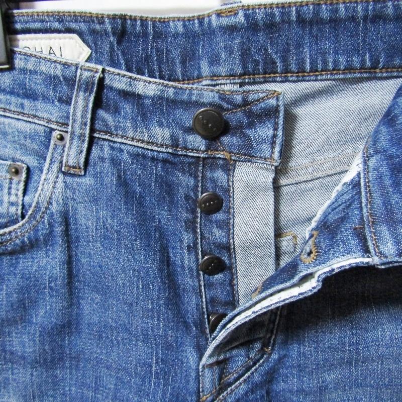 YCHAI イカイ デニムパンツ PANATELA YPU001 スキニー ウォッシュ加工 ストレッチ インディゴ 32 27113177 YCHAI イカイ デニムパンツ PANATELA YPU001 スキニー ウォッシュ加工