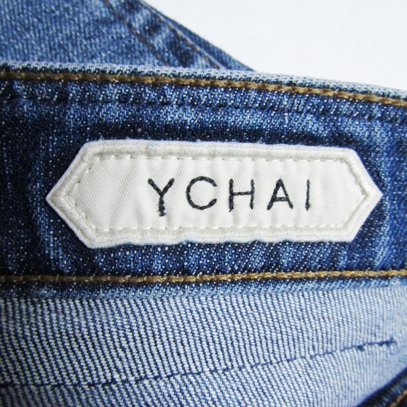 YCHAI イカイ デニムパンツ PANATELA YPU001 スキニー ウォッシュ加工 ストレッチ インディゴ 32 27113177 YCHAI イカイ デニムパンツ PANATELA YPU001 スキニー ウォッシュ加工