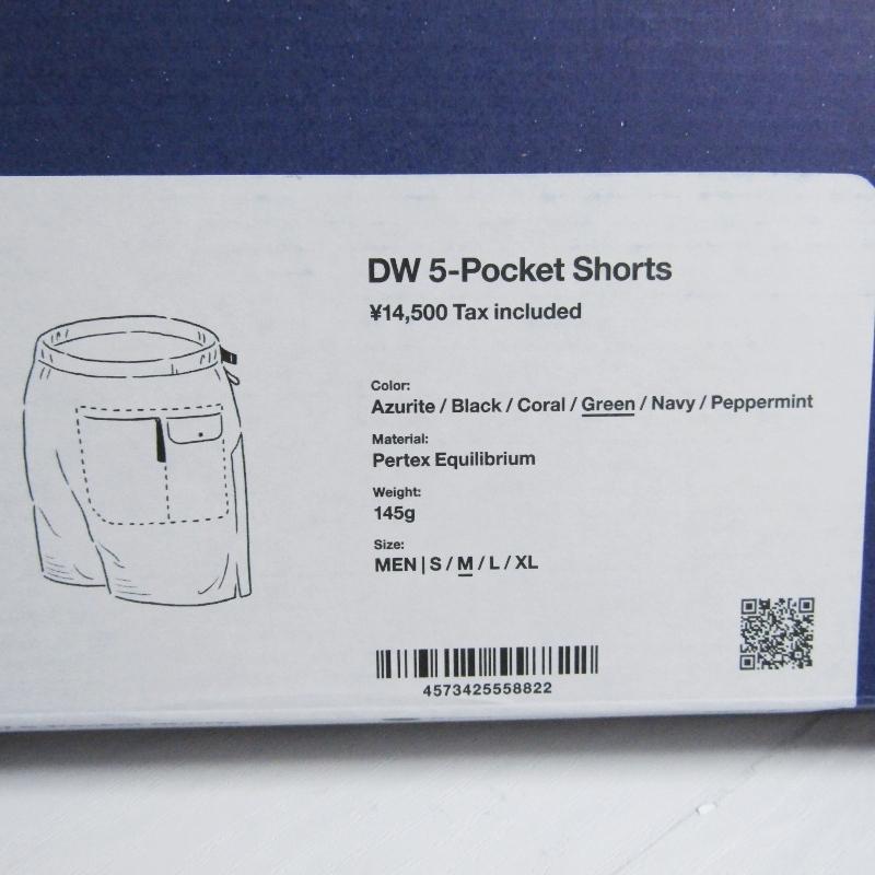 未使用 山と道 ヤマトミチ DW 5-Pocket Shorts 25 M's 2025 DW5