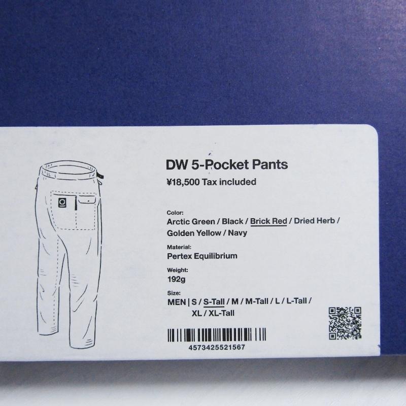 未使用 山と道 ヤマトミチ DW 5-Pocket Pants 24 M's 2024 DW5ポケット